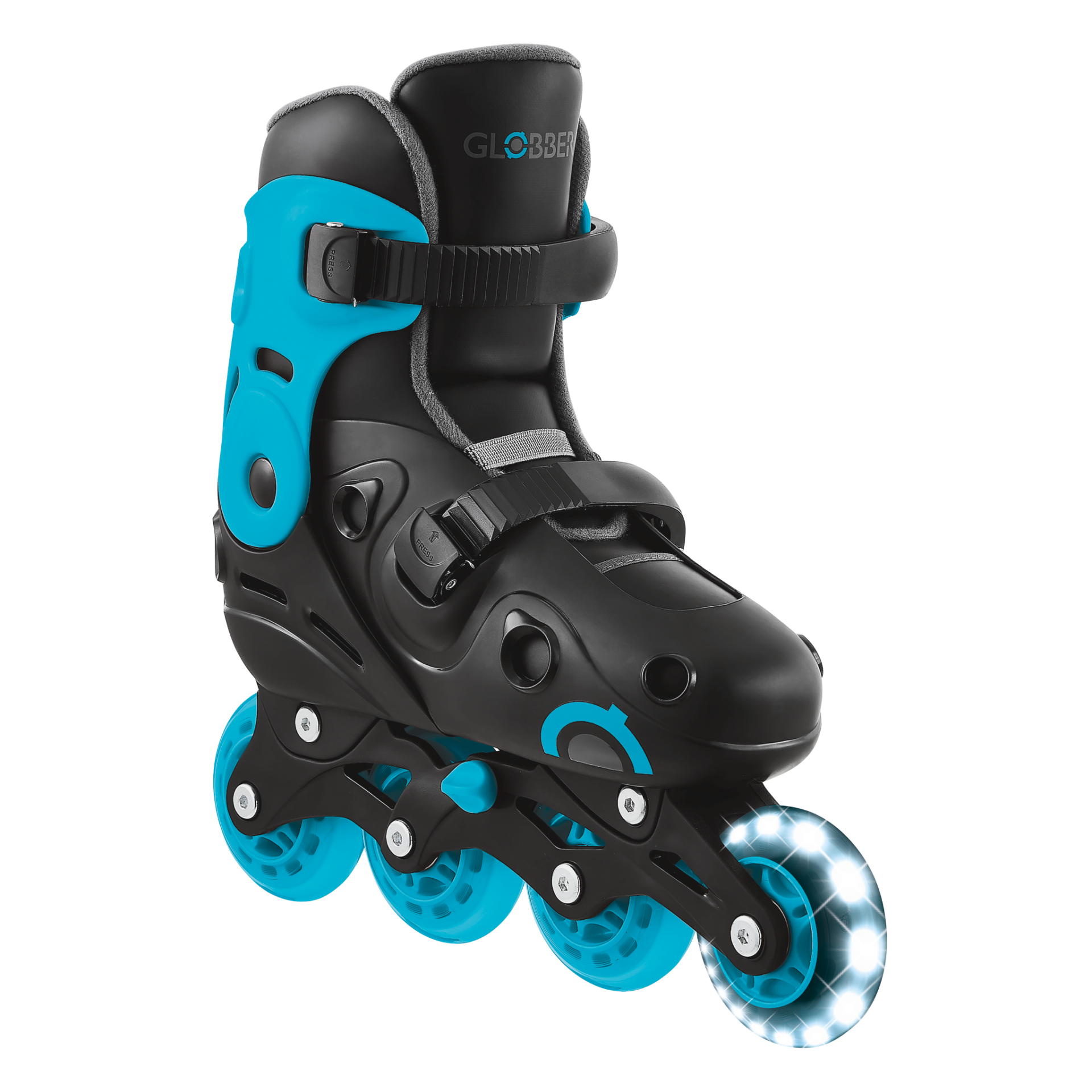 785-100_ft-R-left GO-SKATE INLINE SKATE Size from 34 to 37 Blue/Black
