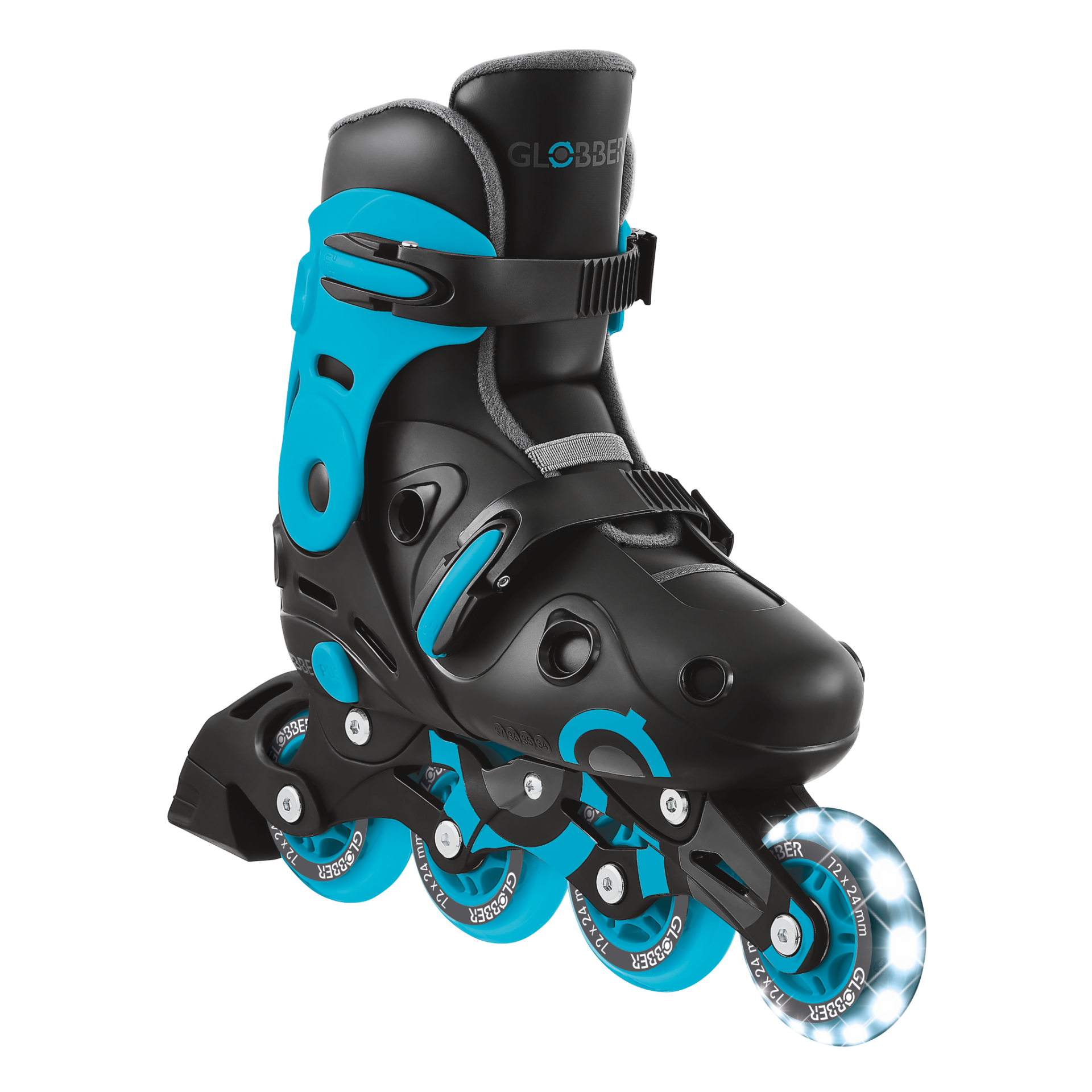 785-100_ft-R GO-SKATE INLINE SKATE Size from 34 to 37 Blue/Black