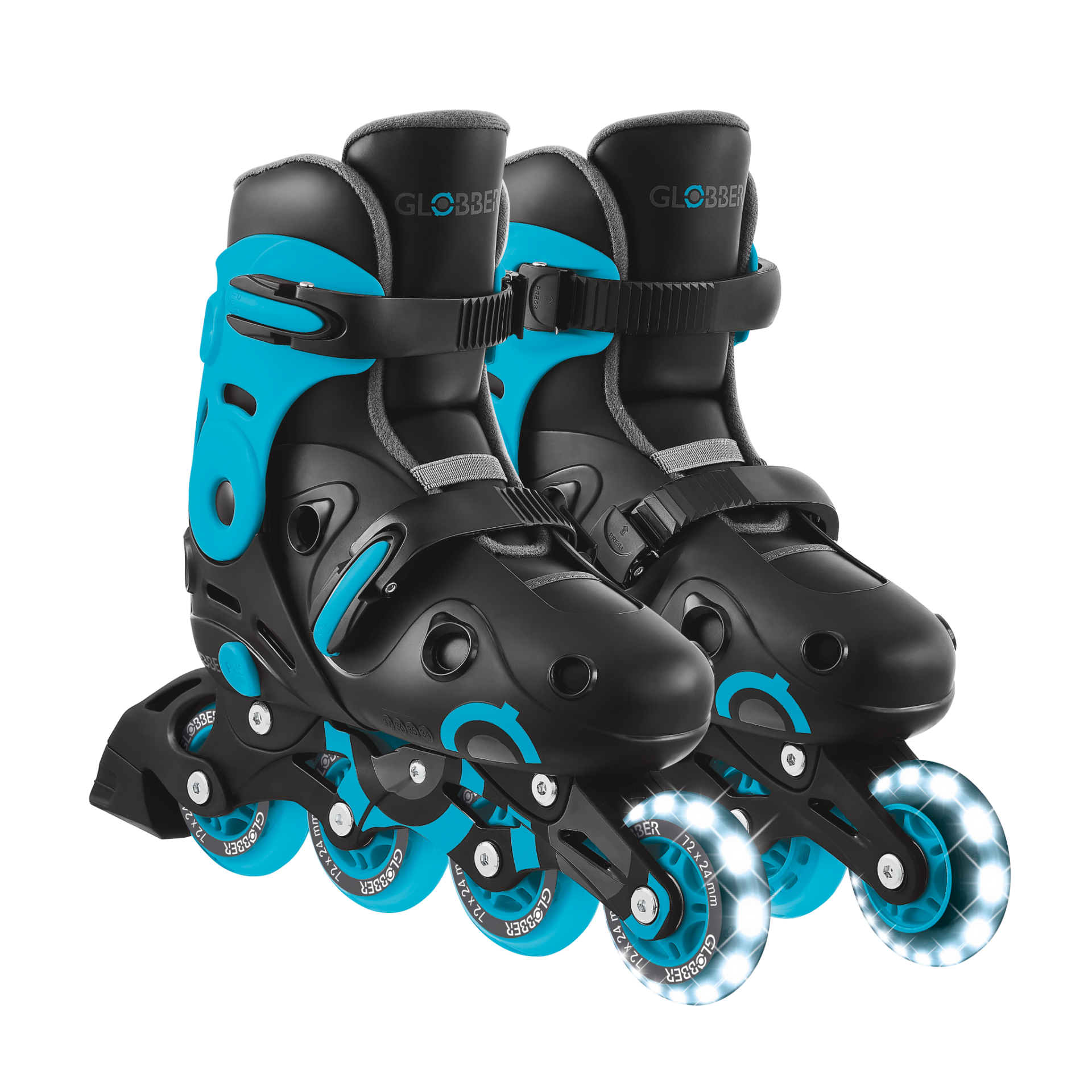 GO-SKATE INLINE SKATE Size from  34 to 37 Blue/Black