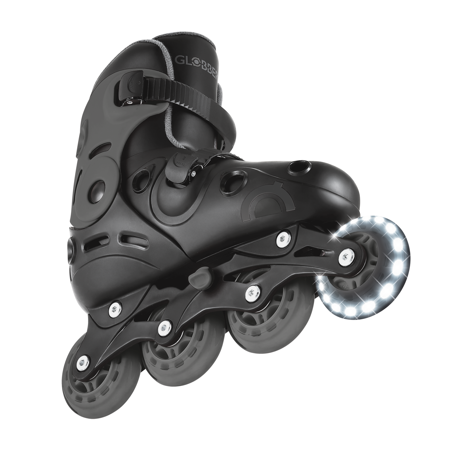 GO-SKATE INLINE SKATE Size from  34 to 37 Grey/Black