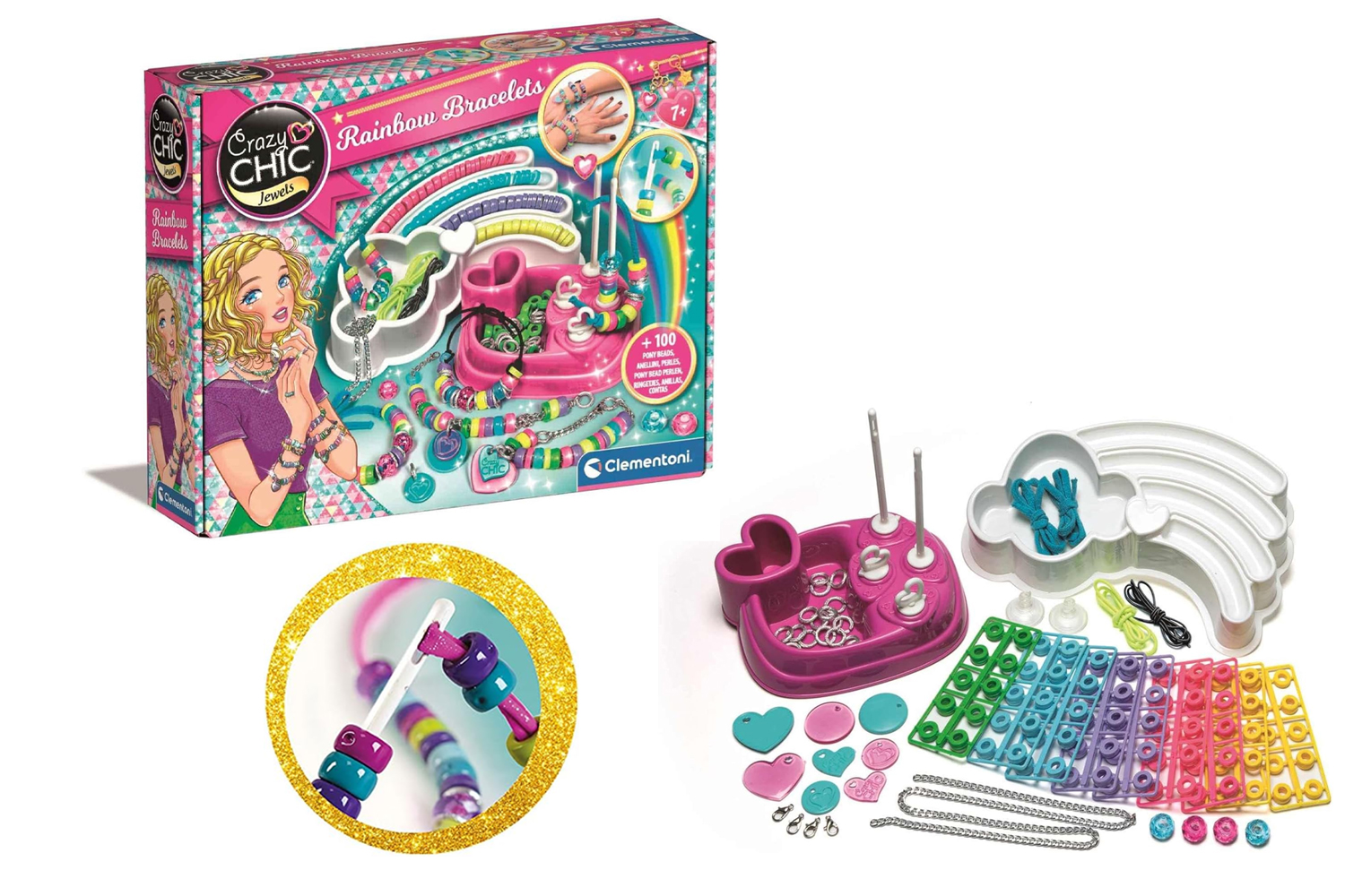 Crazy Chic Bracciali Multicolor