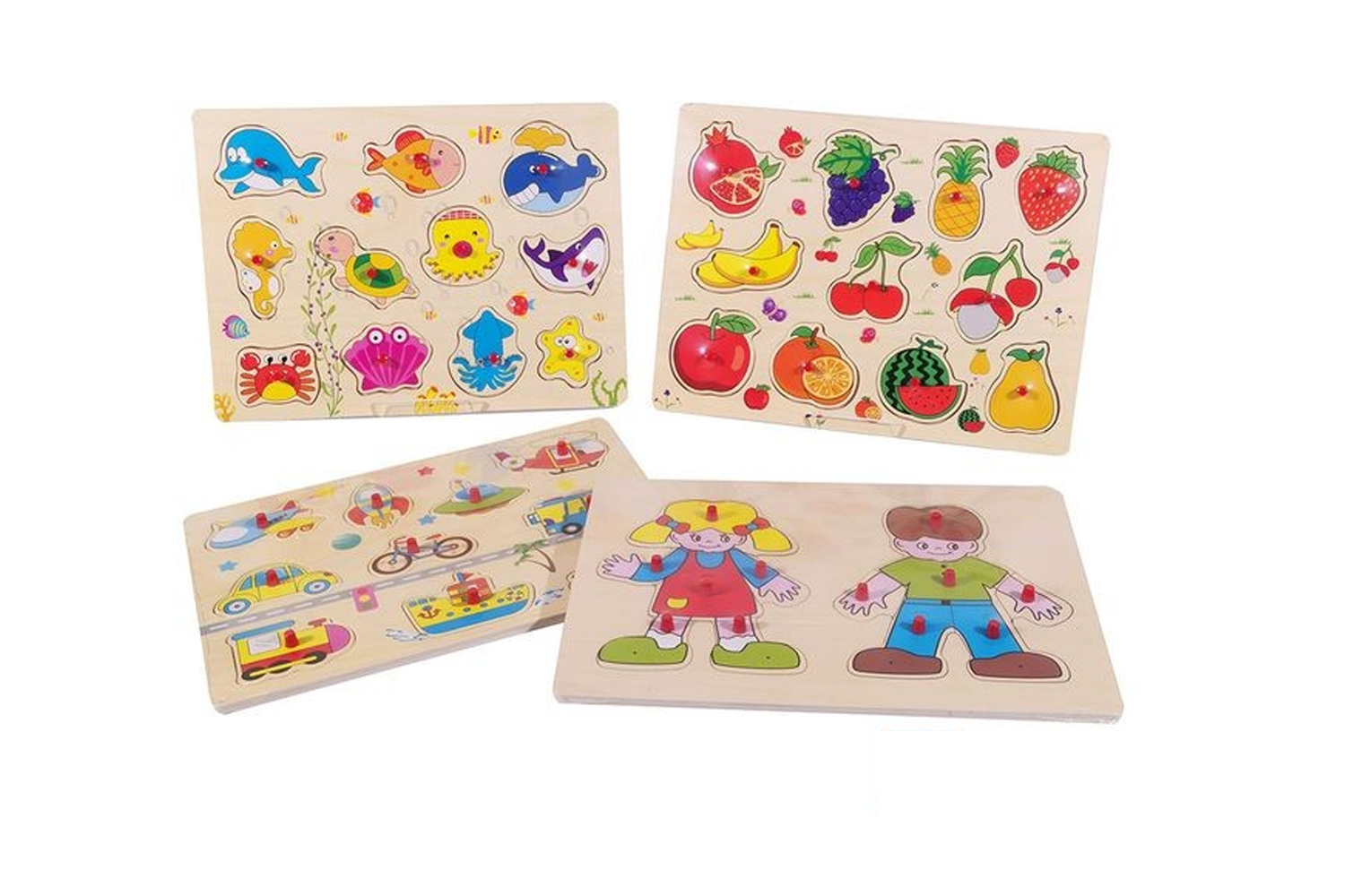 Formine Puzzle Legno 4 assortite 1 pc