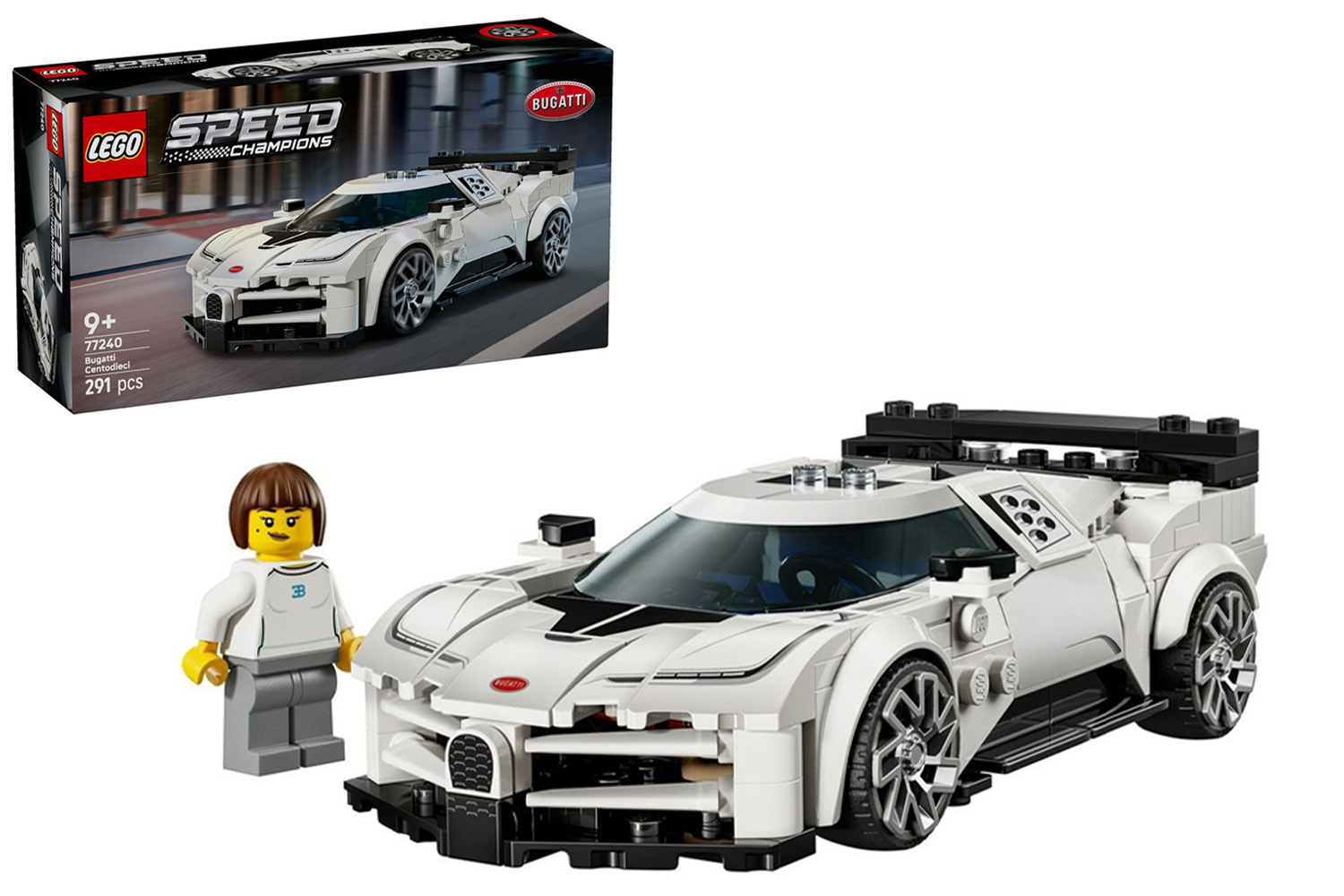 LEG77240 Speed Champions Hyper Sports Car Bugatti Centodiec