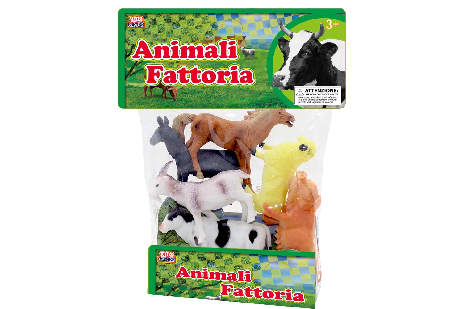 Animali Fattoria in busta media da 6pz
