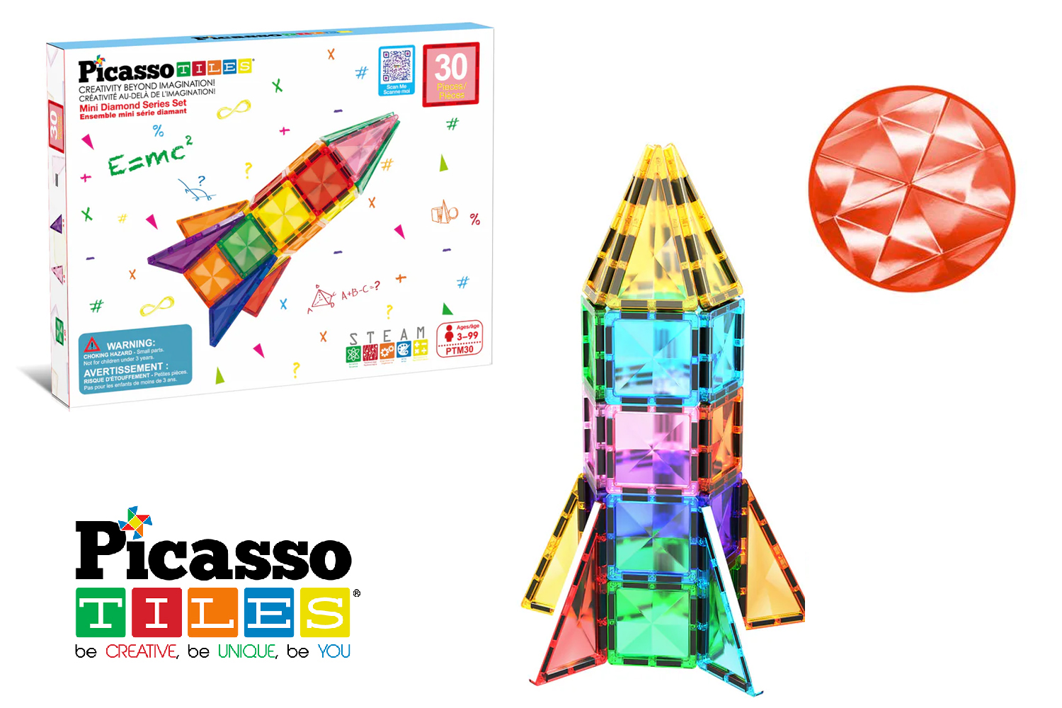 Magnetic Mini Piastrelle 30