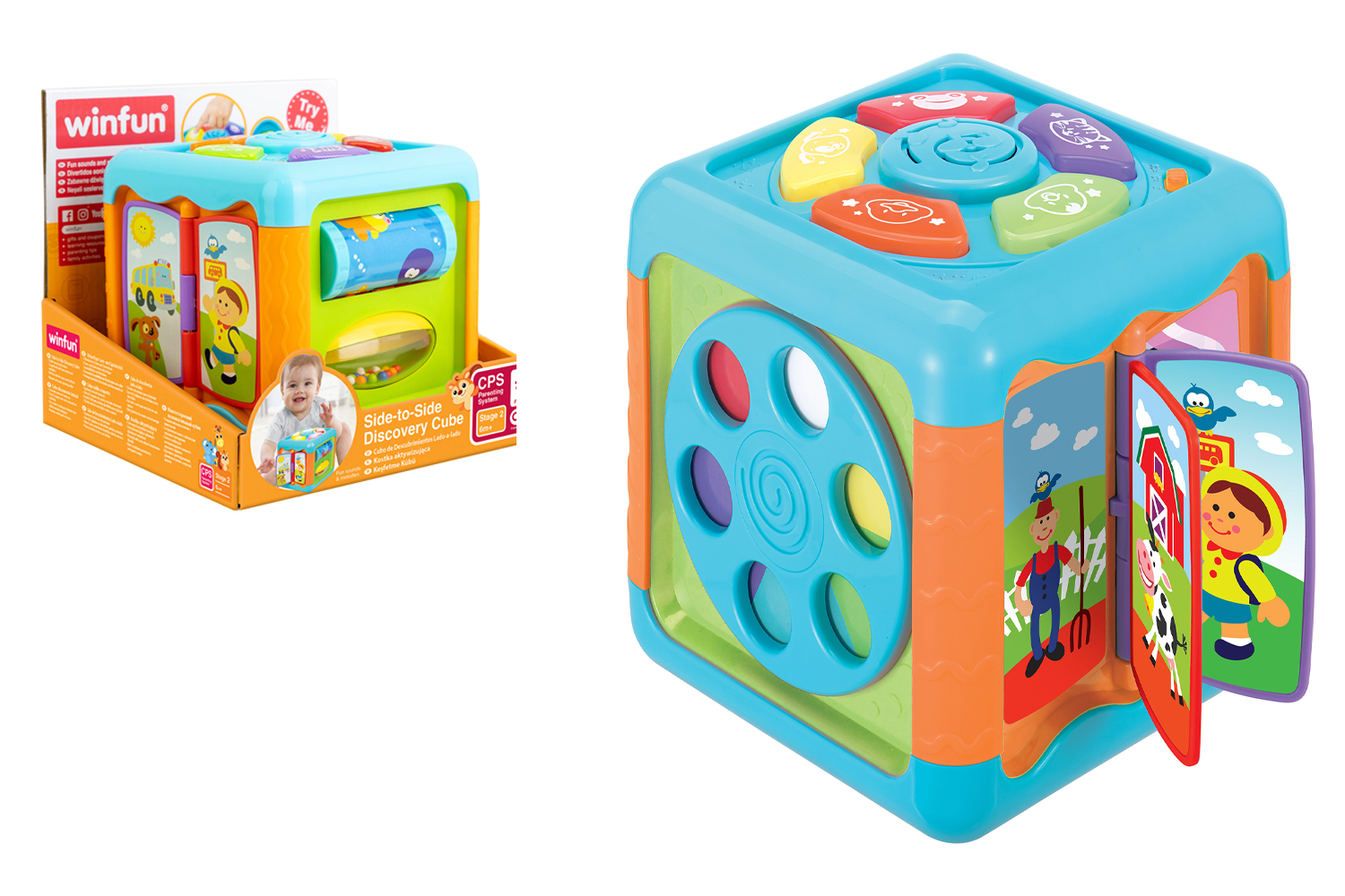 Cubo Multiattività Luci Melodie