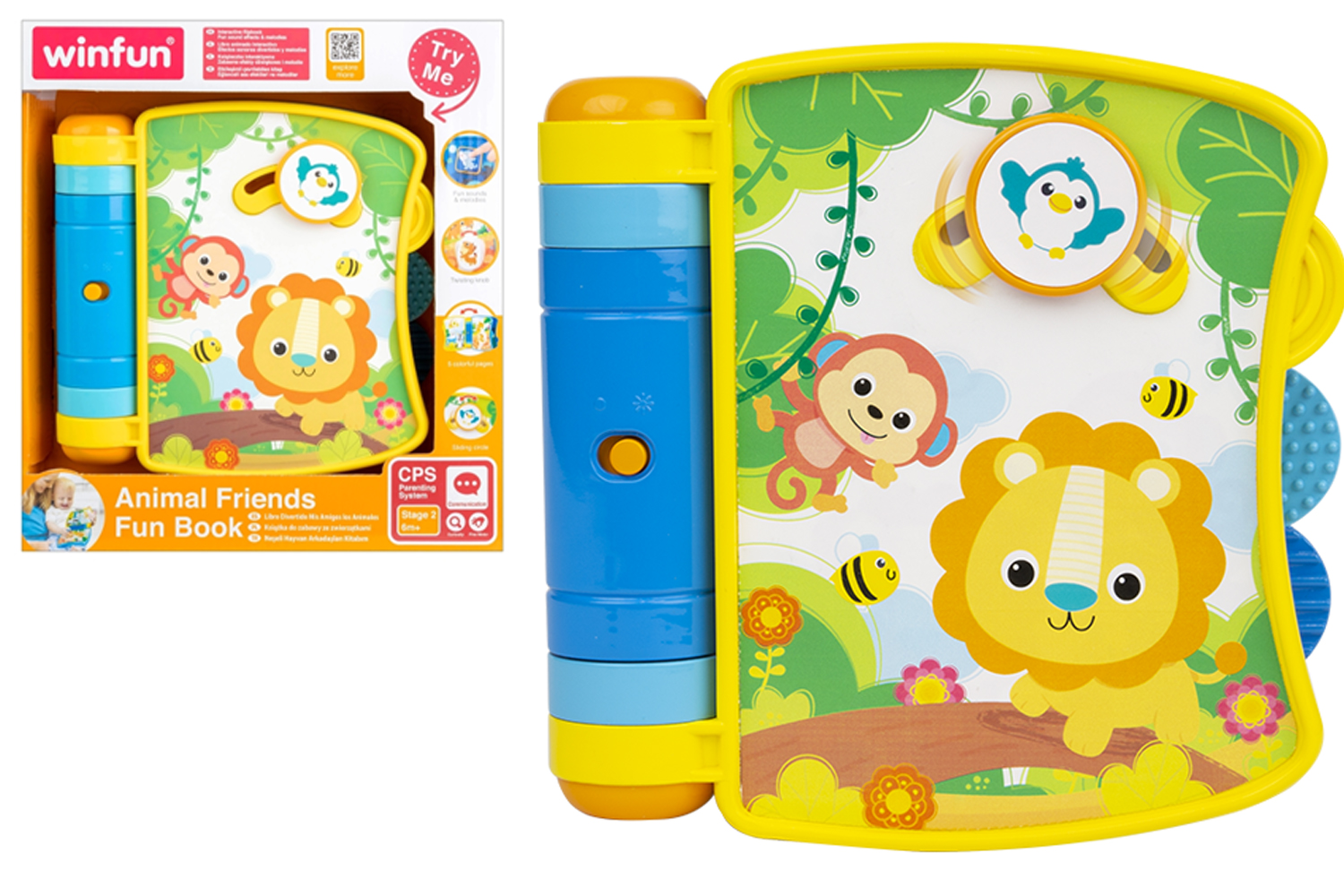 WNF000746 Libro Amici Animali Elettronico