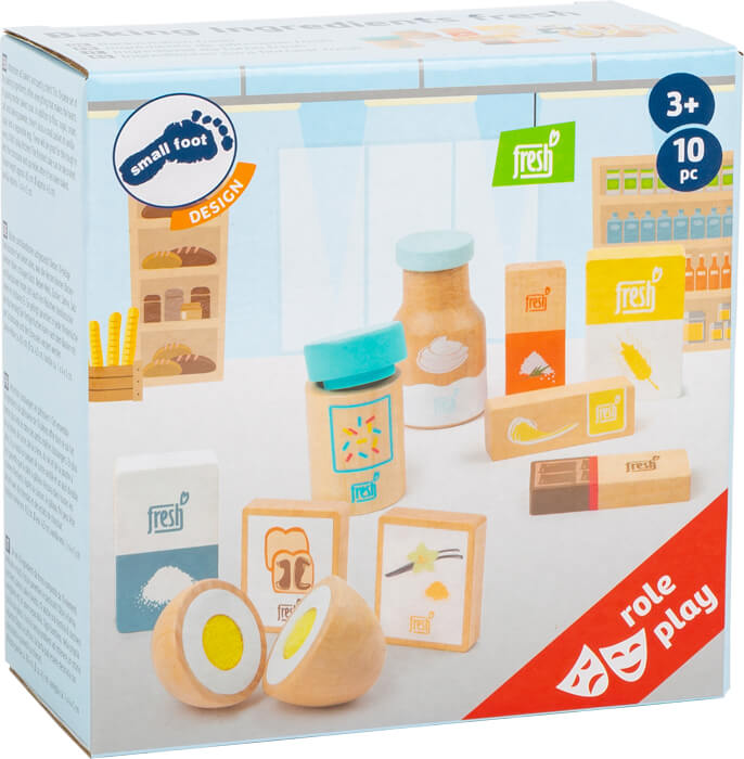 11442_small_foot_legler_Backzutaten_fresh_verpackung Set of Baking Ingredients "fresh"