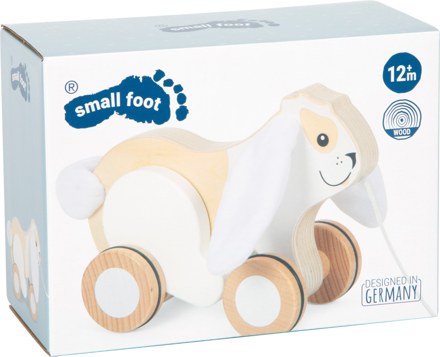 Pull-Along Rabbit with Crinkly Ears