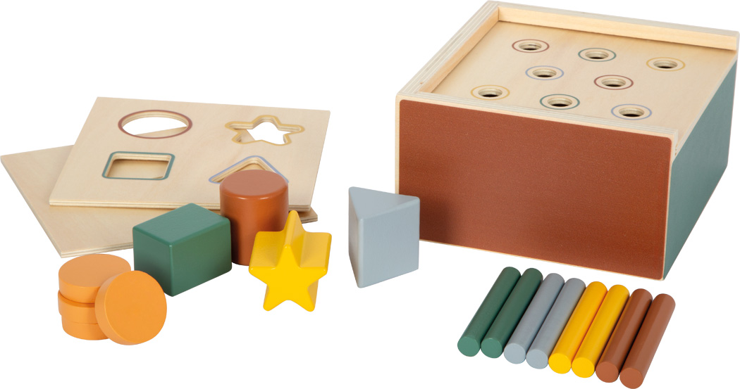 12743_40-montessori-steckspiel-small-foot-austauschbare-platten-holz Montessori Shape-Fitting Game
