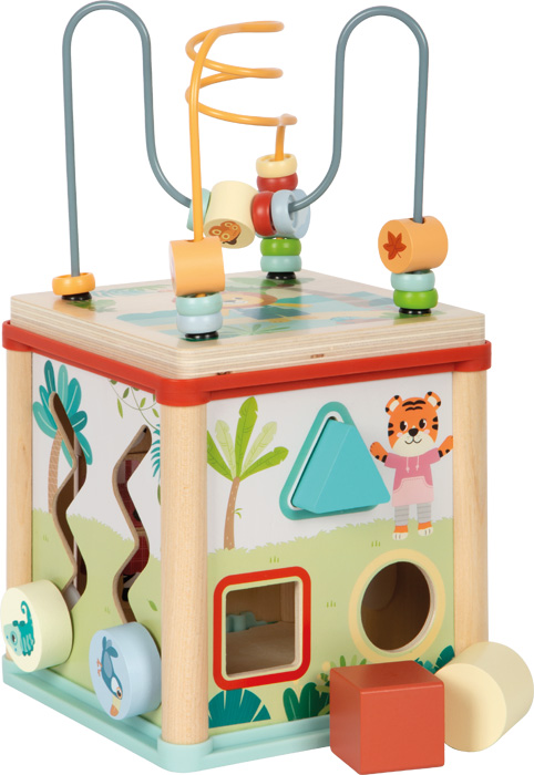 Motor Activity Cube "Jungle Friends"