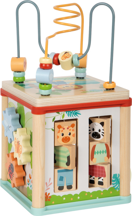 Motor Activity Cube "Jungle Friends"
