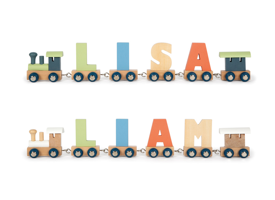 Polar Letters Train/ 1 germe, lokomotive apo vagon